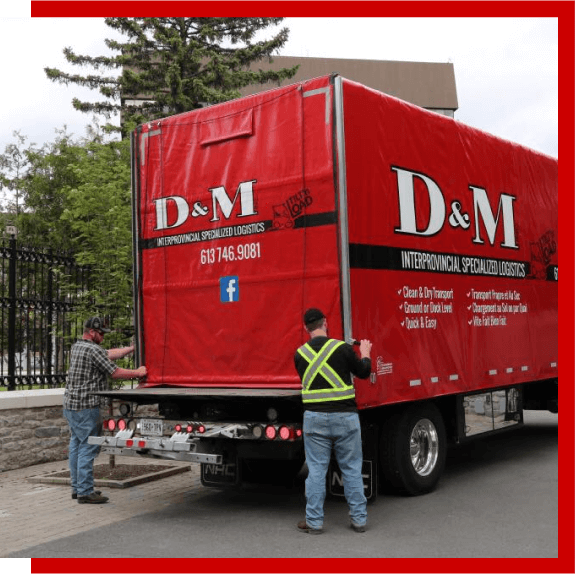 D&M Tilt ‘n Load Truck Delivery